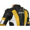 RSV Yellow Sports Biker Leather Motorcycle Jacket